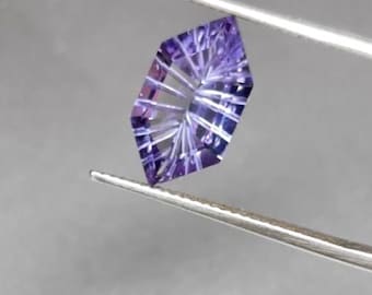Fancy Cut Dutch marquise Lab Created Alexandrite.