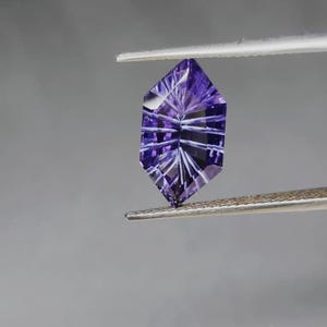 Faceted Fancy Cut Dutch Marquise 2. Lab Alexandrite Gemstone - Color Changing Jewelry Stone image 4