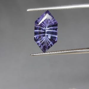 Faceted Fancy Cut Dutch Marquise 2. Lab Alexandrite Gemstone - Color Changing Jewelry Stone image 2