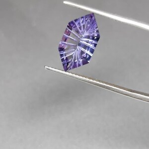 Faceted Fancy Cut Dutch Marquise 2. Lab Alexandrite Gemstone - Color Changing Jewelry Stone image 5