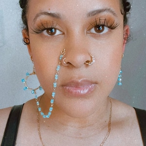Nose chain online deals