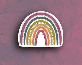 Regenboogsticker, vinyl en waterdicht, een perfect cadeau voor vrienden of iedereen in je leven die van regenbogen of stickers houdt