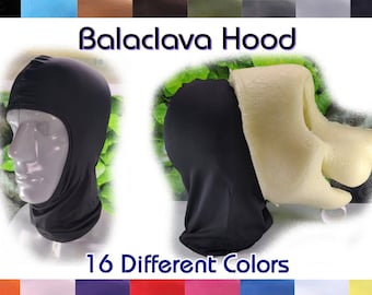 Balaclava Hood - 16 different colors