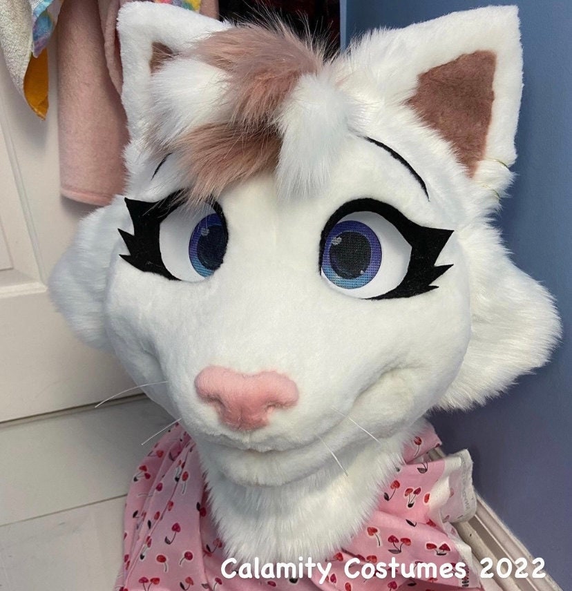 COMING SOON - Rose the Cat Pattern for Fursuit Foam Head Base, Fursuiting,  For Furries and Cosplay - DIY - pat2 