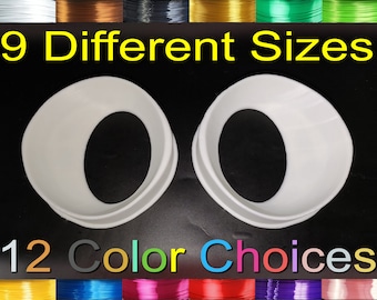Follow Me Fursuit Eye Blanks Toony Variety , for Fursuiting, For Furries and Cosplay - DIY - eb11 - FurryBay