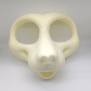 Sammy the Canine, Toony Foam Furry Fursuit Head Base for Fursuiting, For Furries and Cosplay - DIY - fhb8 - FurryBay