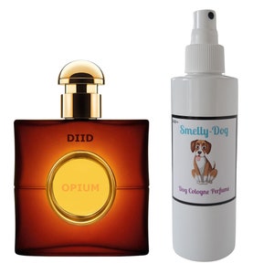 Opium Fragrance Dog Cologne Spray: Natural Deodorizing Pet Perfume