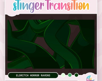 アニメーション触手ストリームトランジション - Eldritch Horror Stinger