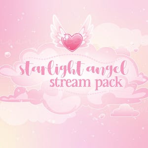 Pastel Pink Angel Stream Pack: Magical Girl Theme (Digital Download)