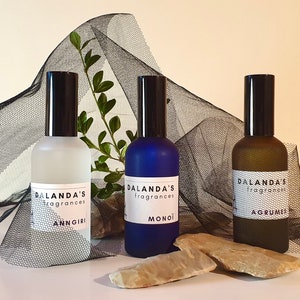Citrus - Monoi - Anngiri - LOT of 3 perfumes 100ml per bottle