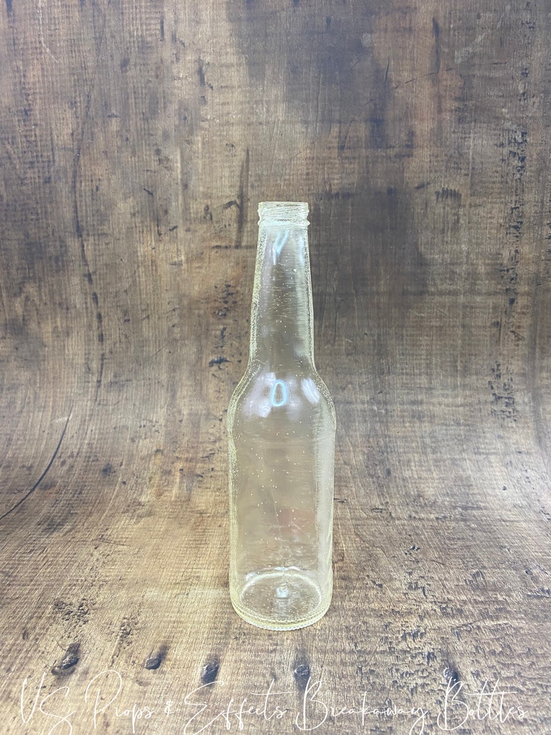 Breakaway Beer Bottle Clear
