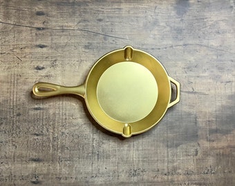 Gold Foam Rubber Frying Pan
