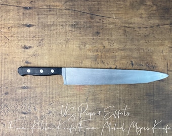 Foam Kitchen Knife, Foam Michael Myers Knife, Halloween Michael Myers Costume