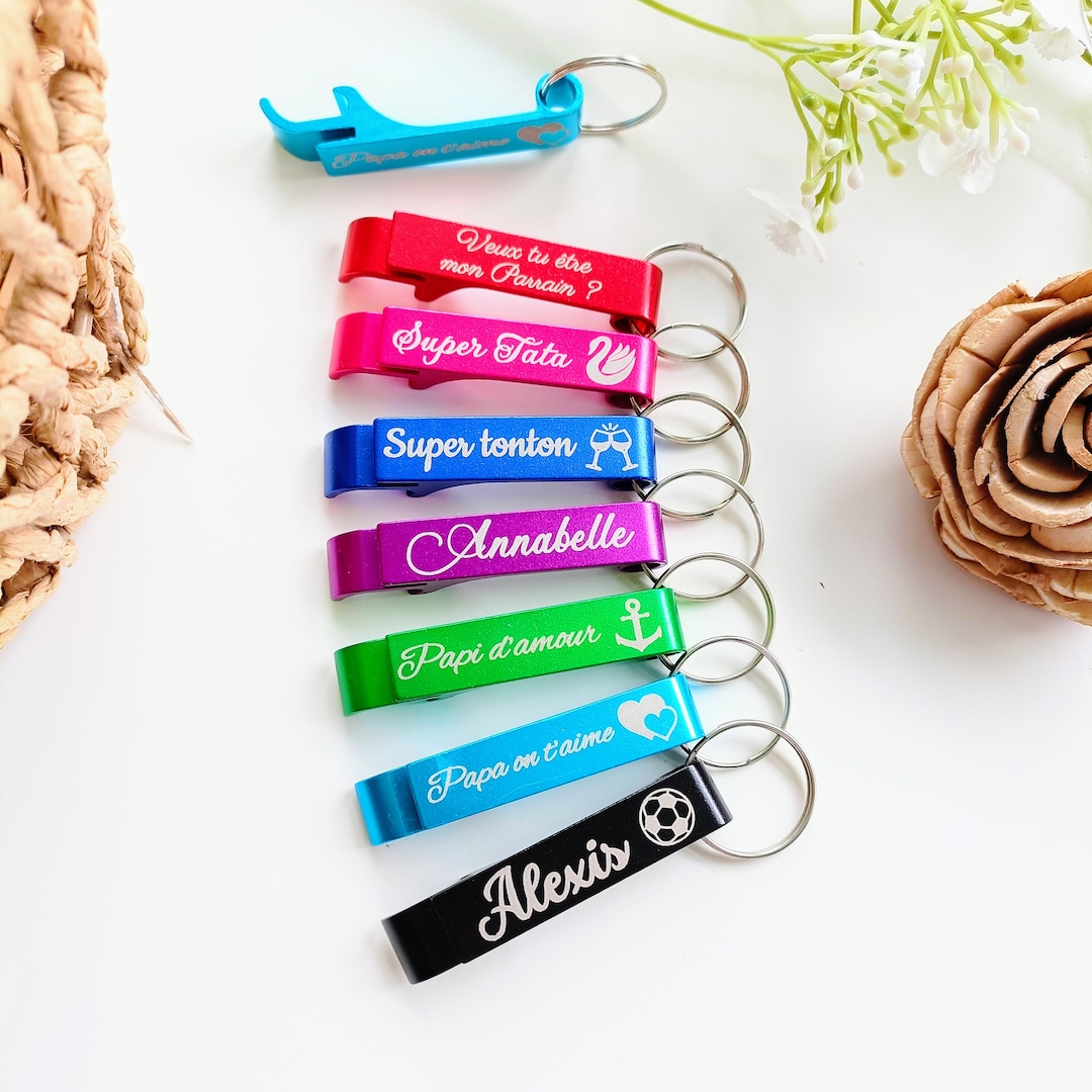 Décapsuleur Personnalisé Avec Texte – Gravure