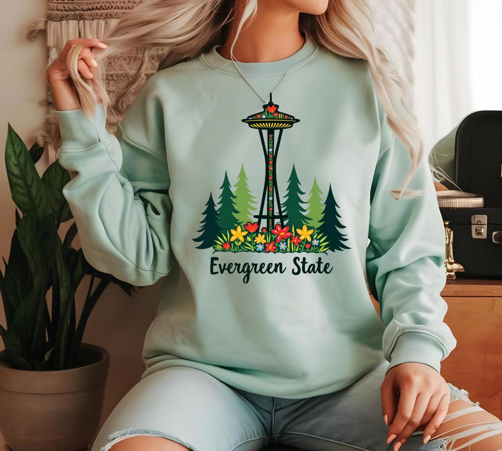 Pike Place Market Sweatshirt - Etsy