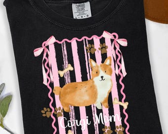 Dachshund Mom Shirt: Coquette Dog Lover Tee