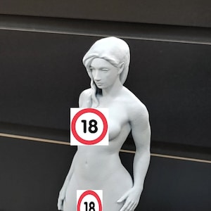 Transgender Futa Sculpture - Futanari Trans Figurine