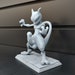 Mewtwo Dick Sculpture - Nude Furry Figure 