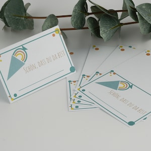 Tischkarten / Platzkarten / Namensschilder Einschulung mit Schultüte - im 5er, 10er, 25er oder 50er Set