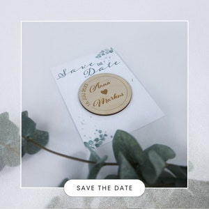 save the date / Karte / Hochzeit / Einladung Hochzeit / Hochzeitskarte save the date