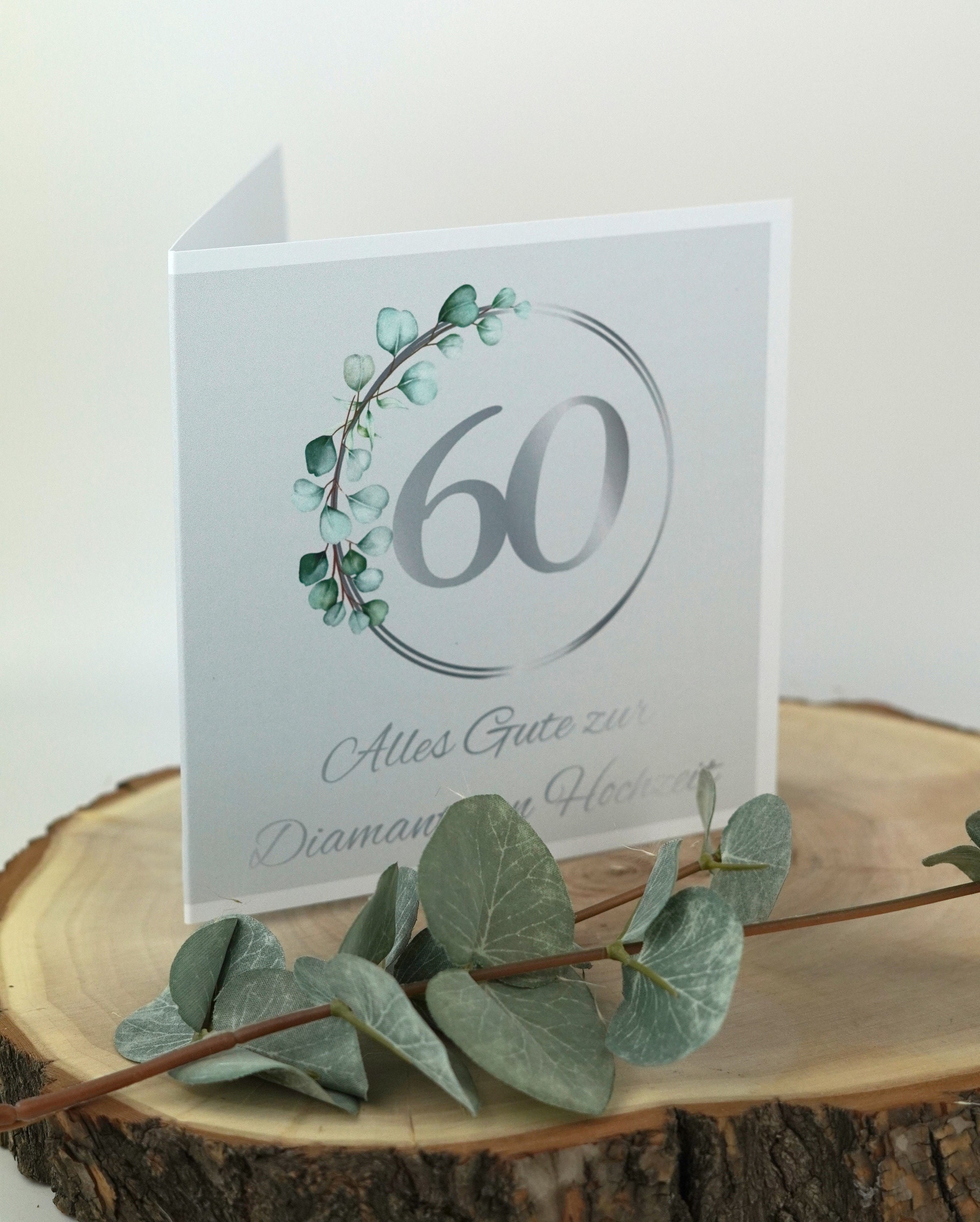 Diamantene Hochzeit Schöne Kurze Sprüche Zur Diamantenen Hochzeit Glückwunschkarte zur Diamantenen Hochzeit - Etsy.de