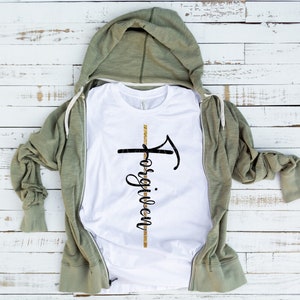 Forgiven SVG Cross Forgiven Word Art SVG