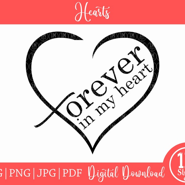 Forever in My Heart - Etsy