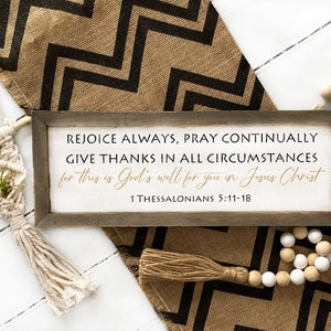 1 Thessalonians 5:16-18 Rejoice Always Pray Continually SVG, Christian Svg, Bible Svg