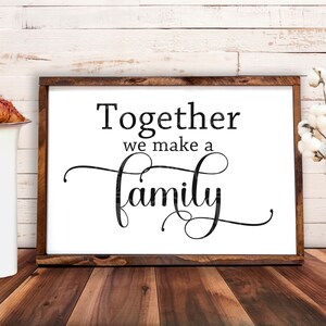 Juntos SVG Formamos Una Familia Svg Familia SVG Juntos Svg Png Jpg Pdf Cricut Silhouette Máquina De Corte Religioso SVG Digital