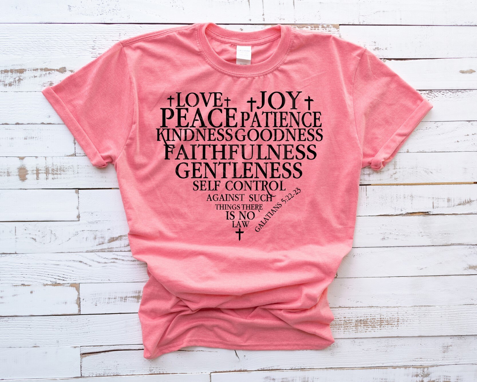 Galatians 5 22 23 SVG, Fruit of the Spirit Heart Design, Christian ...