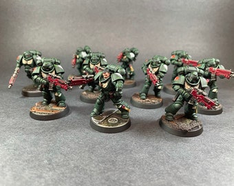 Primaris intercessors - Warhammer 40K beställningsmålade miniatyrer
