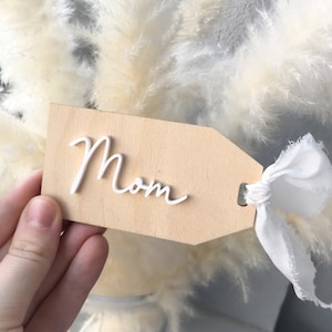 Houten plaatskaarten voor bruiloften, naamkaartjes voor feesten, naambordjes bruiloft, houten tags, houten gepersonaliseerde tags, houten plaatskaarten,