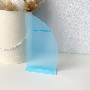 Acrylic halfarch blanks and stand, arch acrylic blank, blanks for wedding, blank signs, clear acrylic sheets, halarch blank , plastic blank