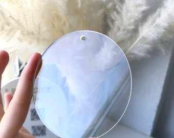Set of 10 Acrylic Circle Christmas ornaments, blank bauble clear, blanks wholesale, bauble blanks, Christmas babuble acrylic blanks, blanks