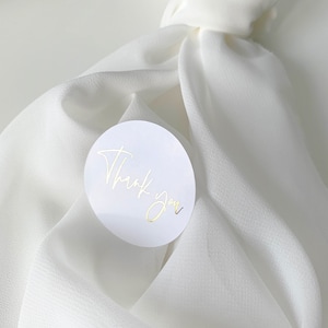 Lot de 10 autocollants de remerciement de mariage avec nom personnalisé, remerciements en or, argent, étiquette en or rose, invitation de mariage, étiquettes de cadeaux d'invités,