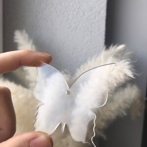 Acrylic butterfly keychain blanks clear gold silver black cler blanks plexiglass blanks clear keychains wholesale butterfly key