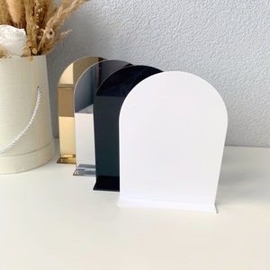 Acryl Rohling Bogen mit Ständer, Bogen Acryl Rohling, Acryl Klarschild, Hochzeit Schilder, Cricut Bogen, DIY Hochzeit Schilder, transparente Schilder