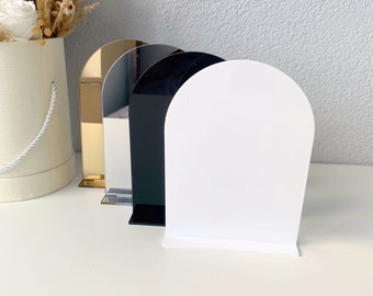 Acrylic blanks arch with stand, arch acrylic blank, acrylic clear sign, wedding blanks, blanks for cricut, diy wedding signs, clear signs,