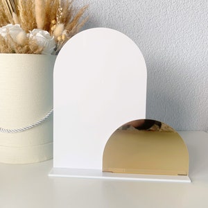 Double découpe en acrylique, découpe de table en arche, découpes en arche pour enseigne, découpe en acrylique pour travaux manuels, découpe de mariage, découpe de table en acrylique