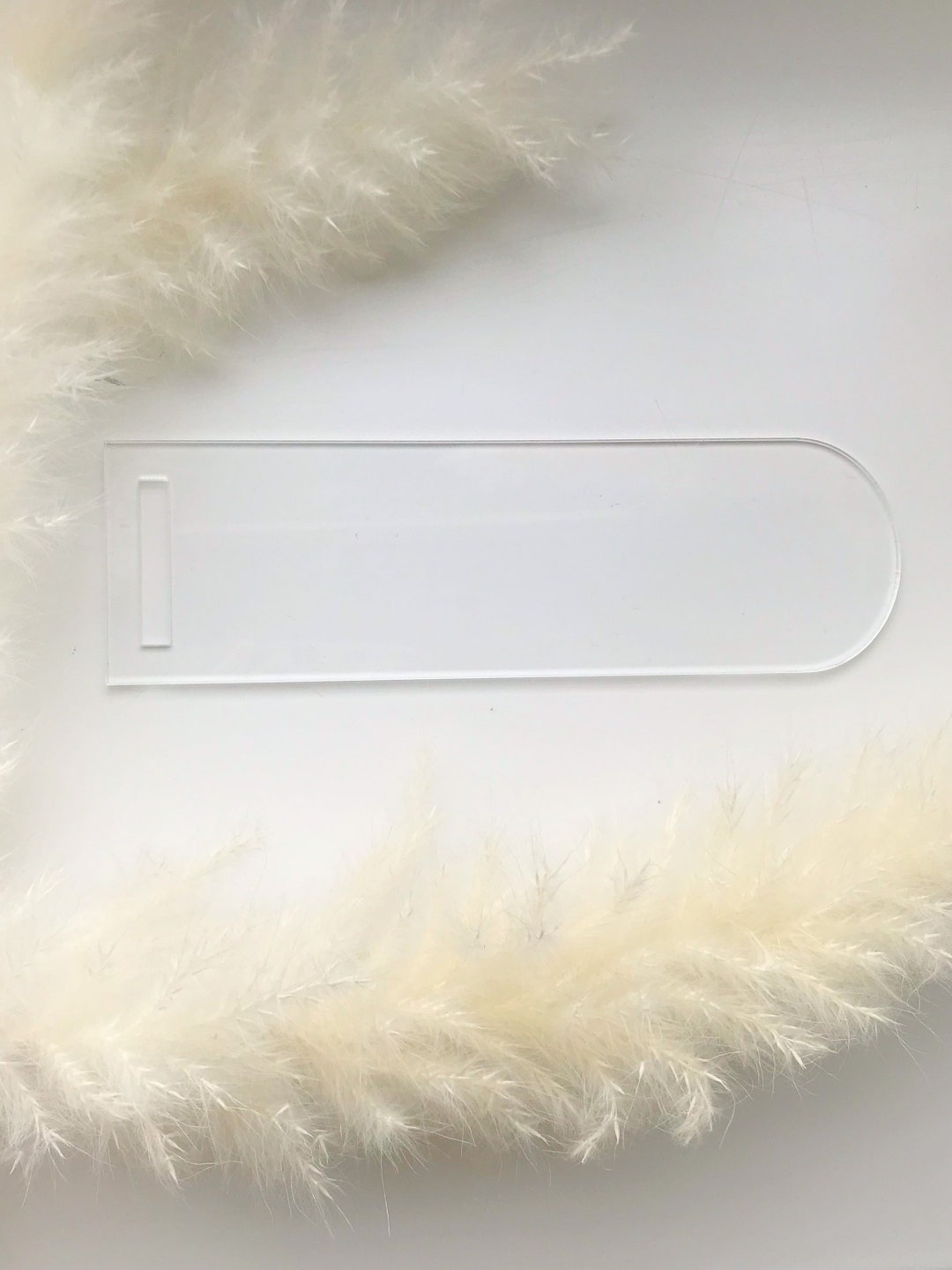 Acrylic Blank Bookmark, Clear Acrylic Bookmark, Wholesale Bookmark