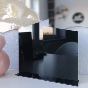 Acrylic double slant blank, slanted rectangle blank for crafitng, blank for table sign, blank for sign, clear acrylic blank, wedding blanks