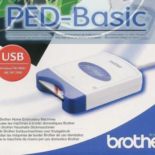 Brother PED Basic Embroidery Design Transfer Box Card 1000 Etsy