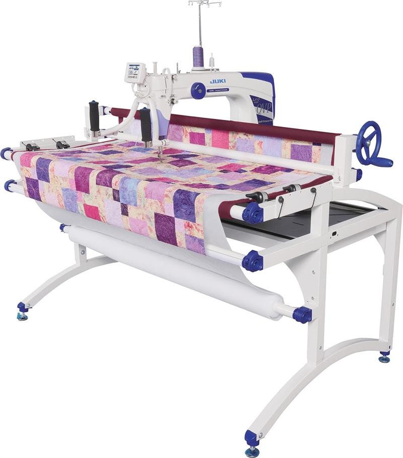 JUKI Miyabi J-350QVP Long Arm Quilting Machine with Built in Stitch Regulation and Frame
