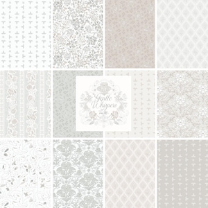 Fabric Cloud9 Precuts Gentle Whispers 42pc 10" Squares Bundle 600333-X