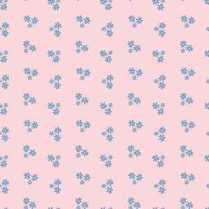 Fabric Riley Blake Pink Floral Firework Fields by the Quarter Yard C17587-PINK