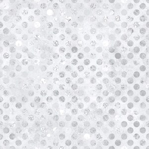 Fabric Lumin White Owl Textiles Silver Fundamentals Codici by the Quarter Yard W165-001-041