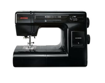 Janome HD3000BE Heavy Duty Sewing and Quilting Machine with Bonus