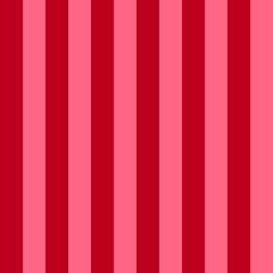 May include: A repeating pattern of vertical stripes featuring alternating bands of deep red and light pink. The stripes are uniform in width and run parallel from the top to the bottom of the frame, creating a consistent and balanced graphic design.