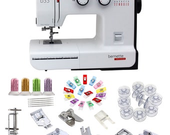 Bernette B33 Swiss Design Sewing Machine With Bonus Bundle 