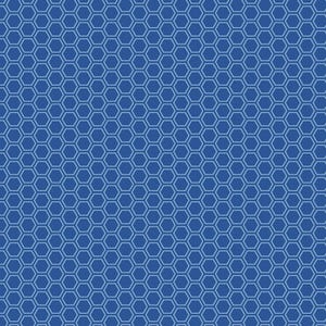 Fabric Maywood Studio Blue Honeycomb Kimberbell Basics by the Quarter Yard MAS8256-B